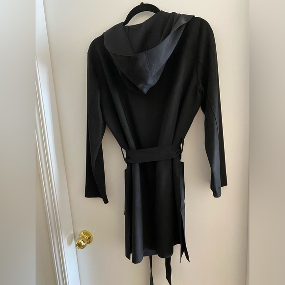 Faux suede trench jacket - Picture 9 of 11